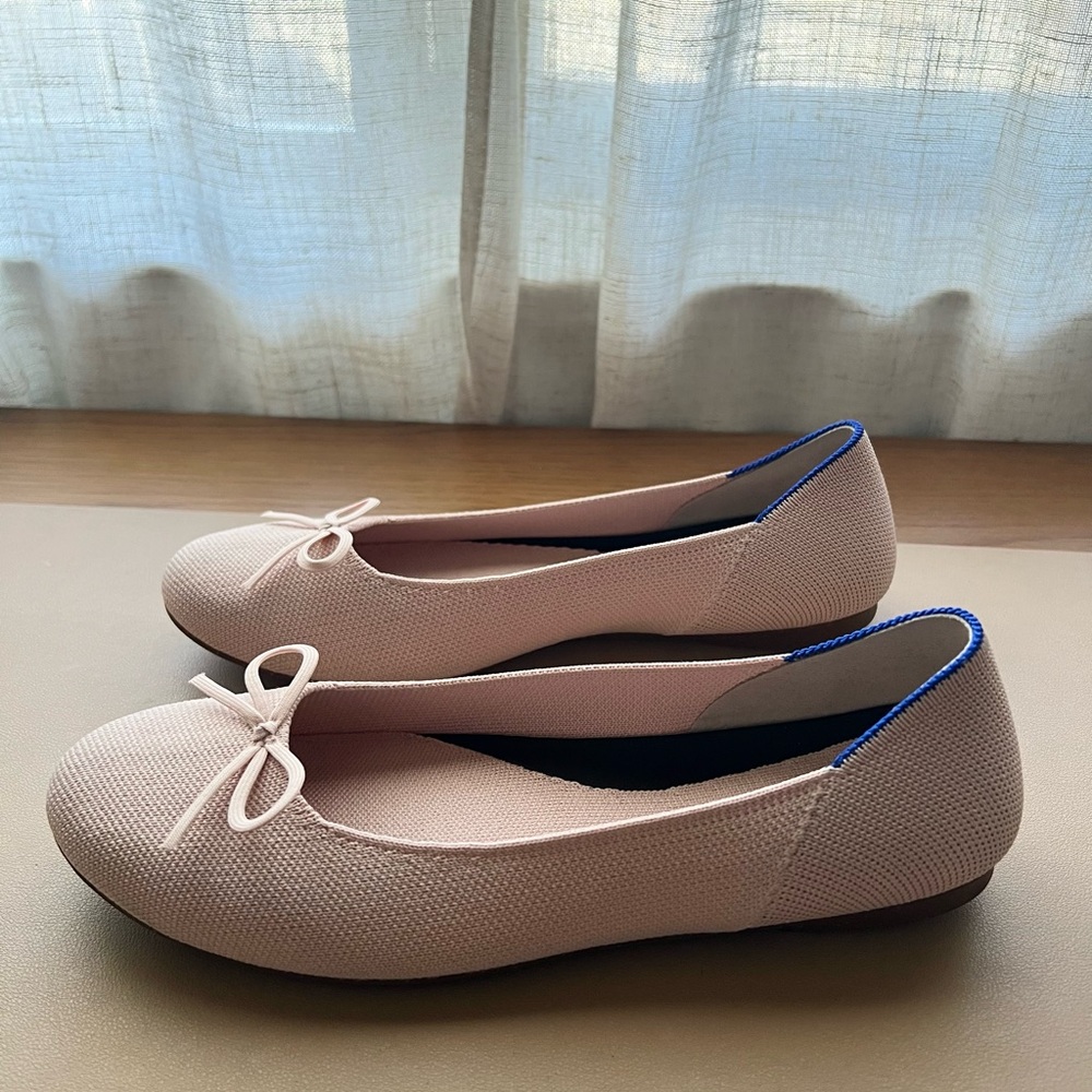 Rothy’s the Ballet Flat in Ballerina Pink - Picture 3 of 10